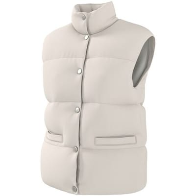 ESMARA Dames bodywarmer (Wit, XS (32/34))