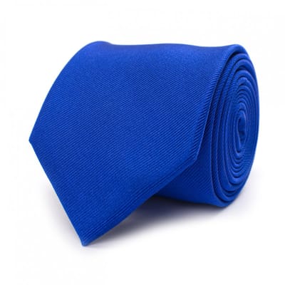 TRESANTI | ZINO I Klassiek zijden stropdas | Royal Blauw