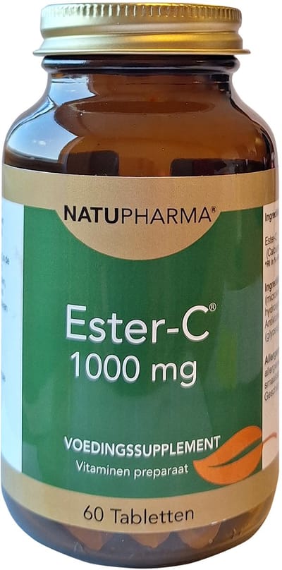 Natupharma Ester C 1000mg - vegetarische tablet 60st