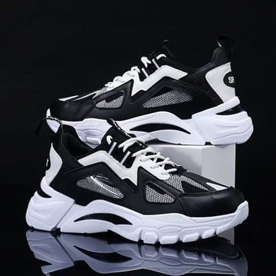 Heren Leren Schoenen Comfortabele Casual Schoenen Ademende Schoenen Heren Zachte Schoenen Zacht Bovenwerk Sneakers Veterschoen Zakelijk Forens Herenschoenen 44 white