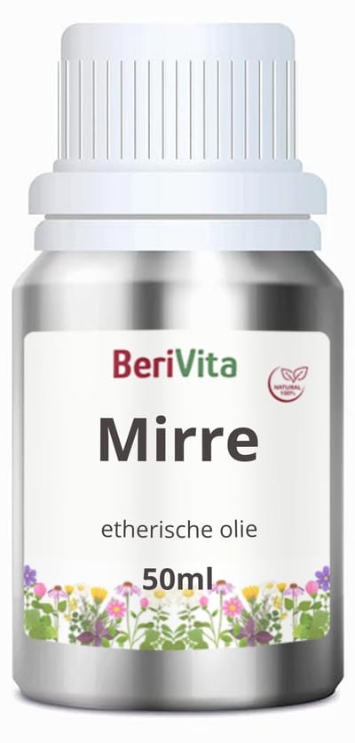 Mirre Olie 50ml - Pure Mirre Etherische Olie van Myrrha Hars - Myrrh Oil