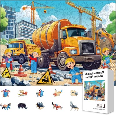 Houten Legpuzzels - Puzzel Spel - Ontspanning Thuis - Unieke Stukjes - 300 Stukjes - Kleurrijk