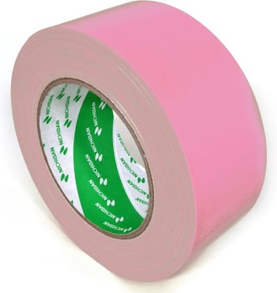 Nichiban Gaffa Tape NT1200 Duct Tape 50 mm / 25 meter in roze - Originele Gaffer Tape