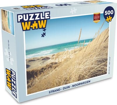 Puzzel Strand - Duin - Noorwegen - Legpuzzel - Puzzel 500 stukjes