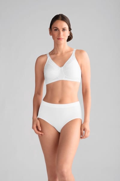 Amoena Prothese Bh Zonder Beugel Nancy SB Wit - maat EU 70B / FR 85B