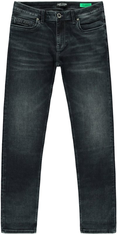 Cars blauwe heren jeans   Stonewash wassing   Slim Fit   5-Pocket zakken   Knoop- en ritssluiting   Regular waist Blauw 30/34