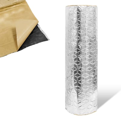 Isolatie Mat Auto 500x4000x2mm - Ideaal voor Gebruik in de Auto - Interieur Accessoire - Auto Geluidsisolatie