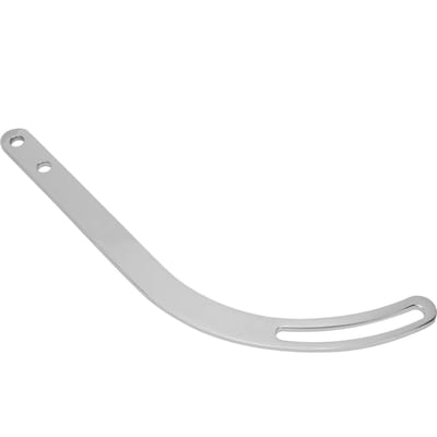 Support d'alternateur de remplacement adapté aux moteurs Small Block Chevrolet avec pompe à eau courteArgent argenté