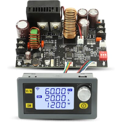 LCD-scherm CNC verstelbare gelijkstroom gestabiliseerde spanning Voedingen Basisplaat constant XY-6020L veelkleurig