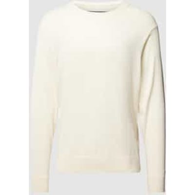 Gebreide pullover met ronde hals