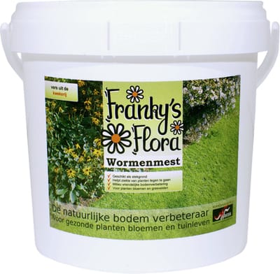 Franky’s Flora – Wormenmest – 1 liter - Emmer