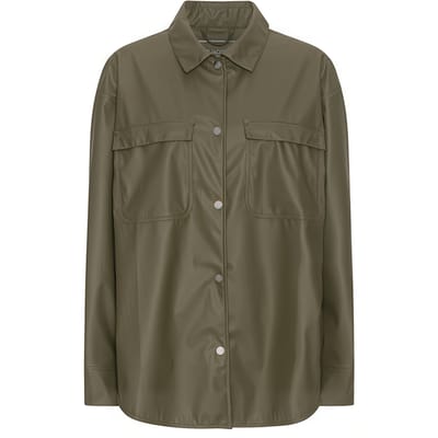 Ilse Jacobsen 10 Rain186 Rain Jacket Army Size: 34 | Raincoats Outlet | Dames | Groen