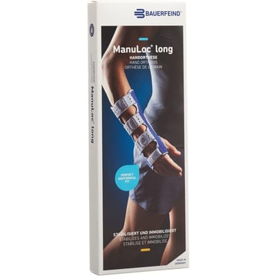 BAUERFEIND Manuloc® Lange Ambidexter hand-polsorthese maat 2 1 Verband(en)