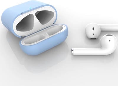 Airpods Silicone Case Cover Hoesje geschikt voor Apple Airpods 1/2