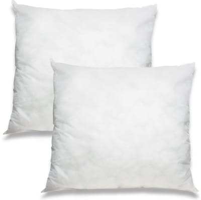 Liebling 80 x 80 cm hoofdkussen Ultrasonic | set van 2 | tijk van spunbond polypropyleen | Made in EU | wasbaar op 40 graden | wit