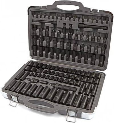 HBM 119-delige PROFI krachtdoppenset METRISCHE en INCH maten