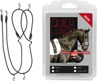 Quick Lunge - Longeersysteem - Elastisch Koord - Geschikt voor Paarden en Pony's