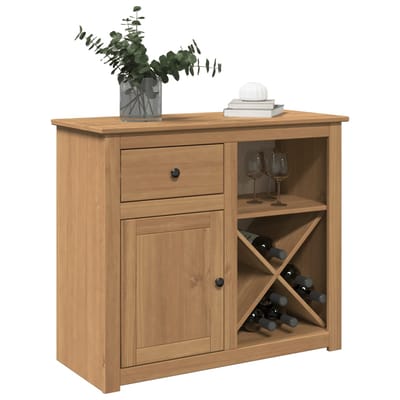 vidaXL - Dressoir - met - lade - PANAMA - 93x40x80 - cm - massief - grenenhout