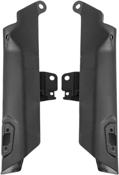 Motorfiets Kuipdeel - Beschermkap Voorvork - Motor Beschermen - ABS Kunststof - 1 Set - Mat Zwart