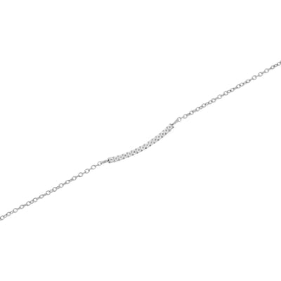 DANIEL WELLINGTON MIRELLE DW00401634 STAINLESS STEEL KETTING MET ZIRKONIA'S 1 STUK