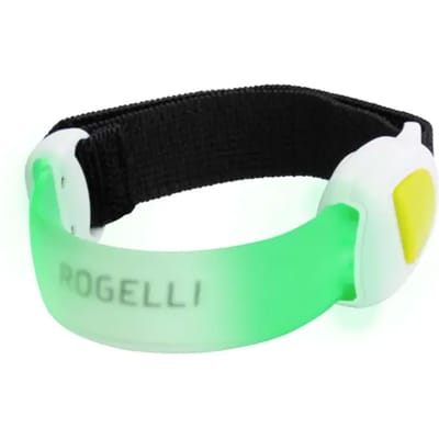 Rogelli Dames en Heren Led Armband - One Size - Groen