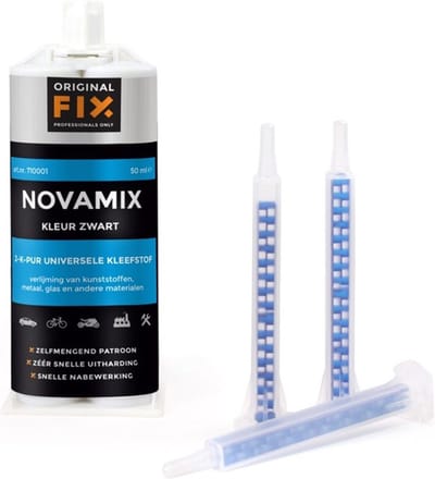 Originalfix Snellijm 2-componenten Zwart - 60 sec - 50ml