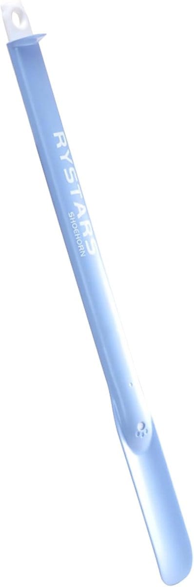 Intrekbare Schoenlepel - Verstelbare Stok - Gemakkelijk Schoenen - Telescopisch Ontwerp - 43 Cm - Blauw