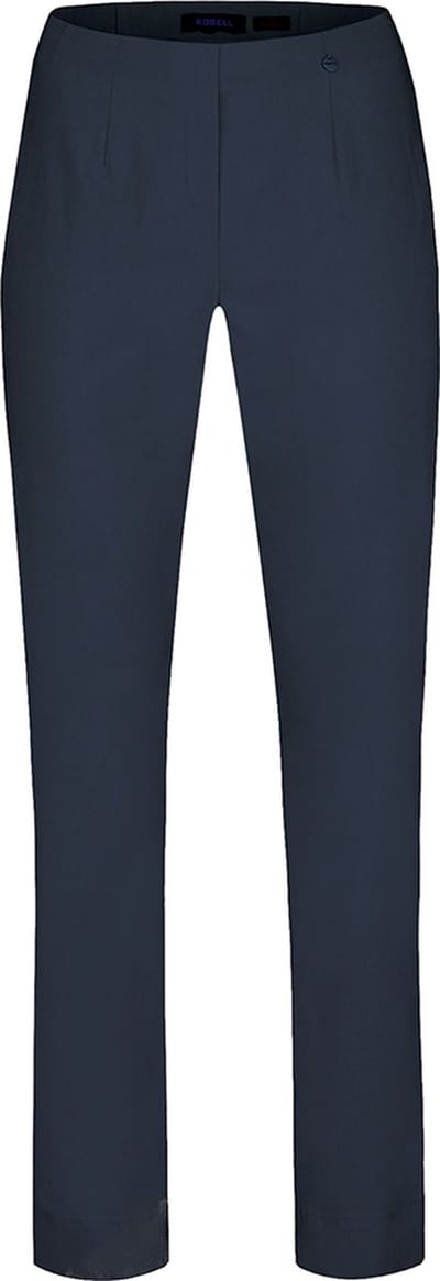Robell Marie Dames Comfort Stretch Broek - Marine Maat 54