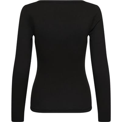 Dames-T-shirt met lange mouwen KAFFE KACarna