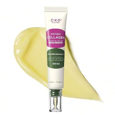 CKD Retino Collagen Intensive Cream 25ml - Retinal Spot Collagen Cream voor het verminderen van fijne lijntjes, diepe rimpels en verslapping. beige