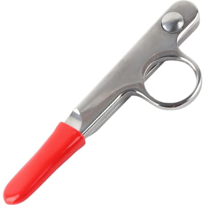 Draadknipper Roestvrijstalen mini-kniptang voor het knippen van draad voor stoffen gray