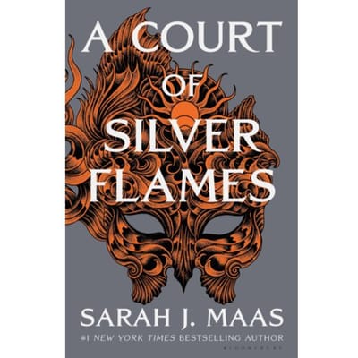 Een Hof van Zilveren Vlammen door Sarah J. Maas Hardback Boek 9781526602312