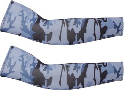Livano Armwarmers Heren & Dames - Armstukken - Polswarmers - Camouflage Grijs