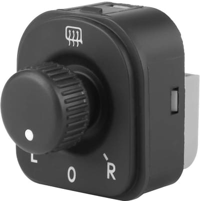 Dailygoody - Zijspiegel Controle Schakelaar - Vervangbare Schakelaar - Voor MK5 Pessat - 1K0959565H 1K0959565F 1K0959565K - Geschikt voor 2007 en later