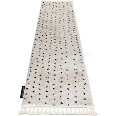 Kleden Rugsx Tapijt, Vloerbekleding BERBER SYLA B752 stippen , 70x250 cm