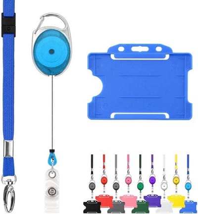 Zeynomax - Retractable hondenhalsband - Blue cords - Anti-choking