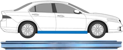 Reparatie dorpel voor Honda Accord 2002-2008 / Links = Rechts (symmetrisch)