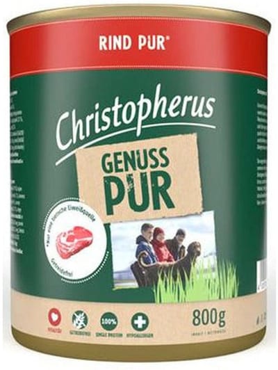 Christopherus Pur 6x800g - Rund