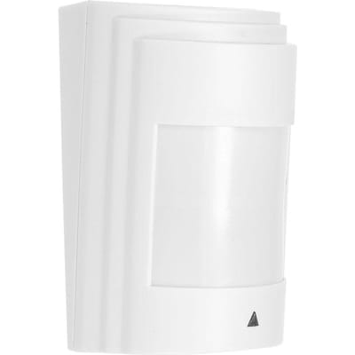 Alarme Filaire à Détecteur Infrarouge Double et Capteur de Mouvement PIR Anti-Animal pour Système d'Alarme de Sécurité Anti-Cambriolage pour Maison blanc