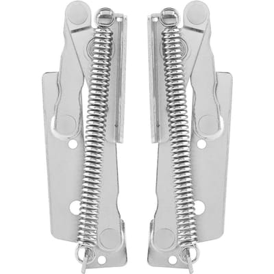 2pcs  Set Steel Durable Lift up Spring Hinge for Cabinet Cupboard Closet Wardrobe Door