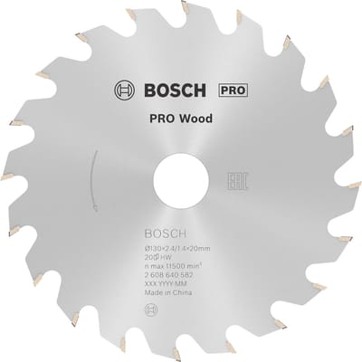 Bosch RUNDSAVKL.OPTILINE 130X2.4X16 mm 20 TDR