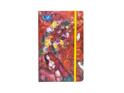 Lanzfeld Chagall - Notitieboek A6 - Gelinieerd - Red Circus - 36 Pagina's - Softcover