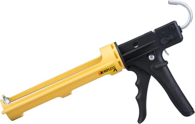 Kitspuit - Kitpistool - Kit Aanbrengen - Ergonomisch Ontwerp - 10oz - Geel