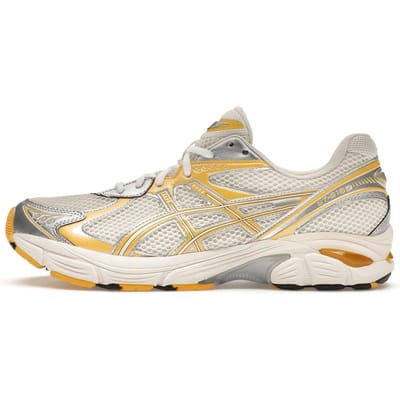 KITH x ASICS GT 2160 Slijtvaste Lage Hardloopschoenen Unisex Wit Geel 1203A994-100 39.5 white