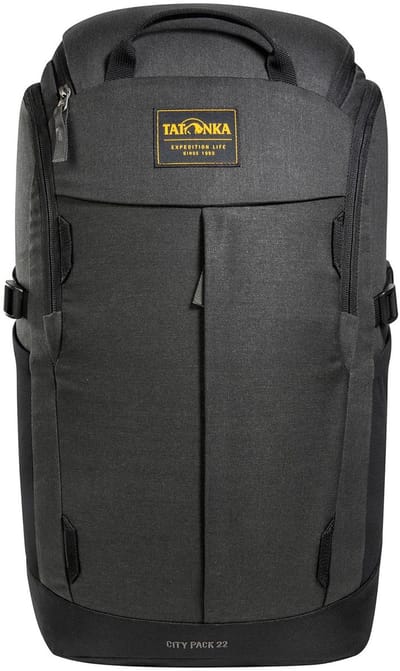 TATONKA Vrije tijd rugzak Rugzak met laptopvak City Pack 22 Kapok Black Zwart