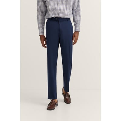 Bugatti Herren Pantalon met stretch & vouw