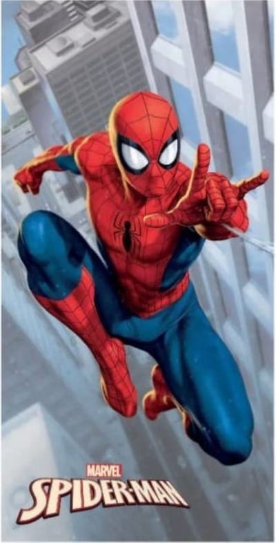 Spiderman Badlaken - Strandlaken - Sneldrogend - Handdoek - 70x137 cm