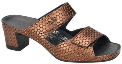 Vital -Dames - brons - slippers & muiltjes - maat 35