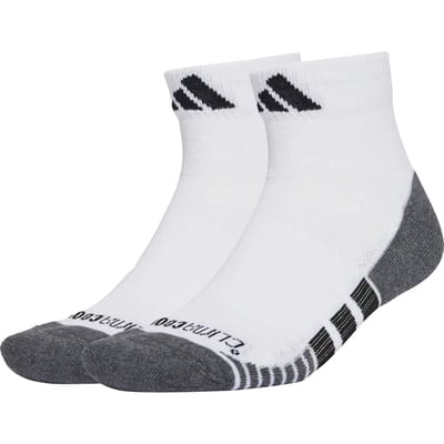 Adidas Performance Climacool Cushioned Korte Sokken 3 Eenheden Wit EU 34-36