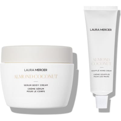 Laura Mercier Nourishing Body Bundle- Almond Coconut Body Cream And Hand Cream